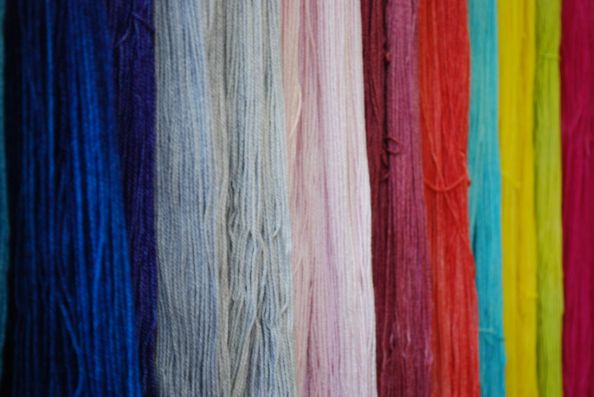 Ginger's Hand Dyed in a rainbow of colours